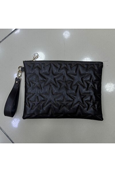 Meryem Çanta Γυναικεία τσάντα πορτφόλιο & clutch με λουράκι καρπού με ραφές σ...