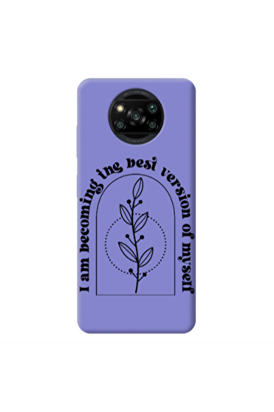 Other Xiaomi Poco X3 /X3 Pro I am Becoming Purple Colored Silicone TPU Θήκη