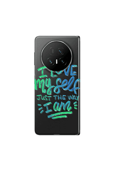 Other Honor Magic V5 I Love My self Transparent Silicone TPU Θήκη