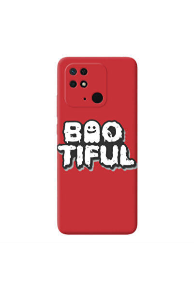 Other Xiaomi Redmi 10C Baotiful Red Colored Silicone TPU Θήκη