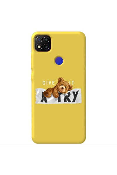 Other Xiaomi Redmi 9c Give me Yellow Colored Silicone TPU Θήκη