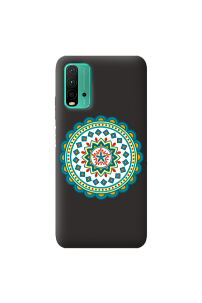 Other Xiaomi Poco M3 Mandala D11 Black Colored Silicone TPU Θήκη
