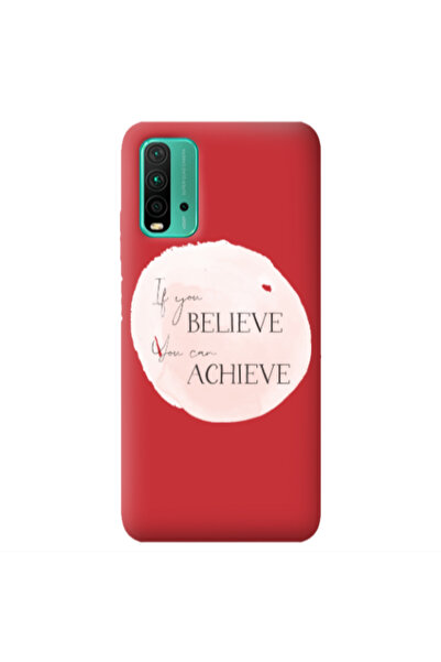 Other Xiaomi Poco M3 If You Believe Red Colored Silicone TPU Θήκη