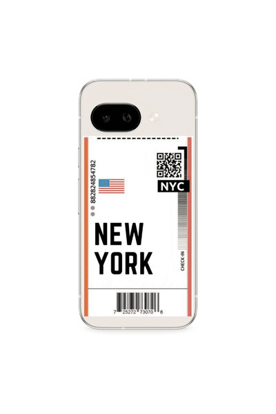 Other Google PIXEL 9A New York NYC Transparent Silicone TPU Θήκη