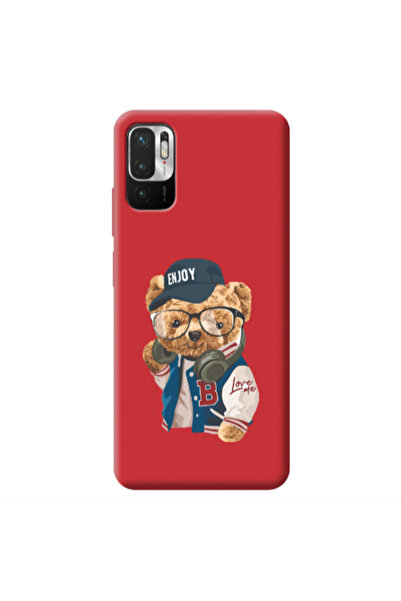 Other Xiaomi Redmi Note 10 Pro 5G Enjoy Red Colored Silicone TPU Θήκη