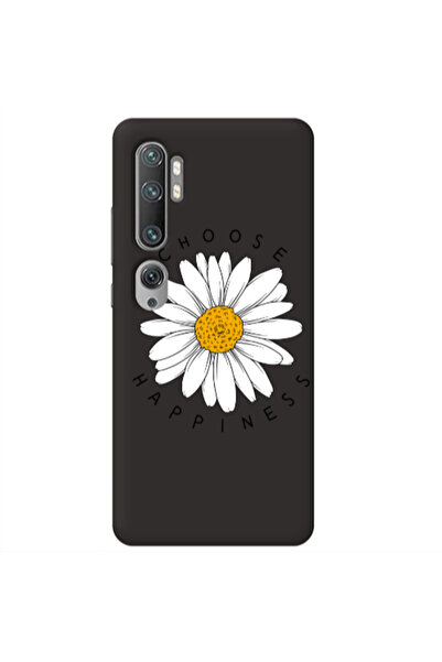 Other Xiaomi Mi Note 10 Chose Happines Black Colored Silicone TPU Θήκη