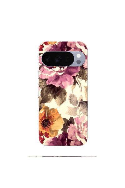 Other Google Pixel 10 Pro XL Daisies and roses Transparent Silicone TPU Θήκη