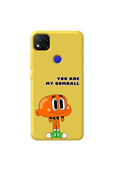 Other Xiaomi Redmi 9c You are my gumball Yellow Colored Silicone TPU Θήκη