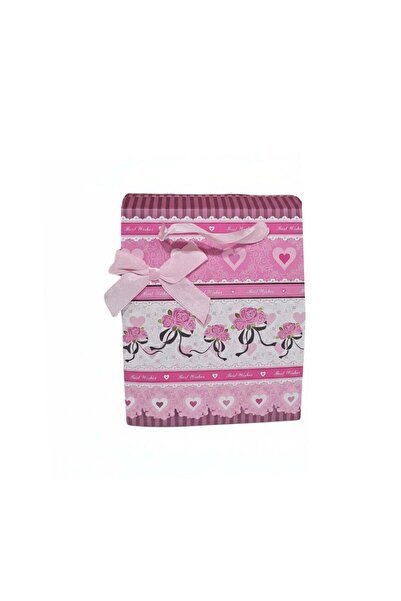China Pink Decorative Design 20X12Cm Cardboard Gift Box