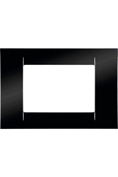OEM Ramă aparataje Gewiss System Virna 3 module, negru
