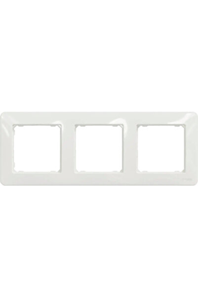 OEM Schneider sedna design 3 post, horizontal mounting, white