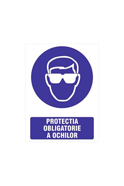OEM Indicator avertizare „Protecția obligatorie a ochilor”