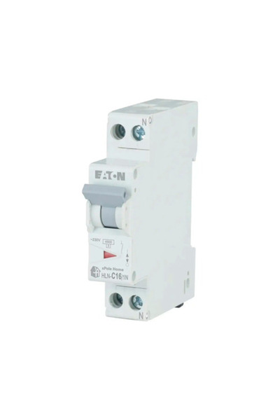 OEM Eaton xPole P+N circuit breaker 16A 4.5kA, curve C