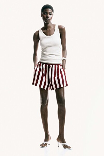 H&M Linen-blend shorts