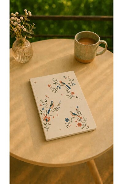 Sakin Sayfa Kuşlu Bahar Defter