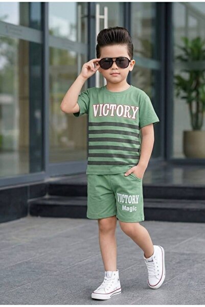 Milanlı Kids Boy's Cotton Summer Set (Top and Bottom)