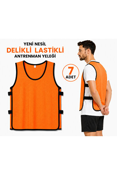 Sağdıç Saraciye Yeni Nesil Lastikli Delikli Antreman Yeleği Futbol Basketbol ...