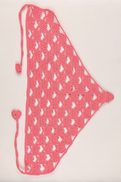MyVera Handmade Knitted Summer Perforated Knitwear Hair Bandana