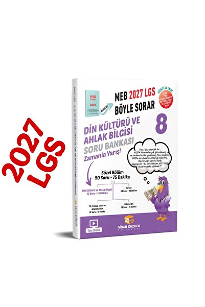 SİNAN KUZUCU YAYINLARI 8. Sınıf 2027 Lgs Meb Böyle Sorar DİN KÜLTÜRÜ VE AHLAK...
