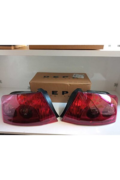 Depo PEUGEOT 407 SAĞ-SOL SET STOP LAMBASI. . 2004-2011 UYUMLU. 6350.GC-6351.GC