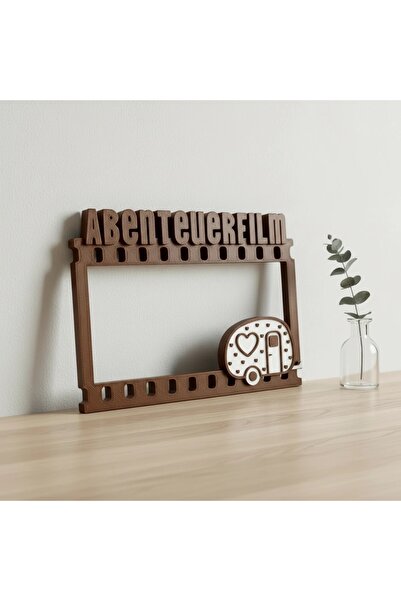 OEM Artă Decorativă de Perete 'Abenteuerfilm' cu Design Filmstrip și Caravană...
