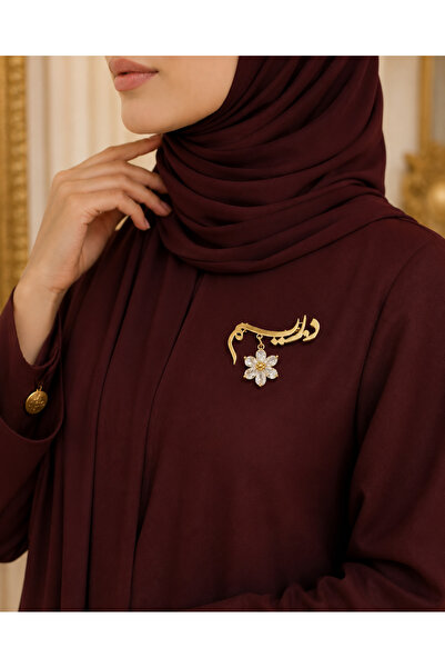 MorooJ Custom Name Brooch with Elegant Design – a Touch of Luxury to Enhance ...