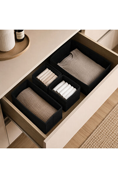 Less Home Keçe Çekmece Düzenleyici 4'lü Set