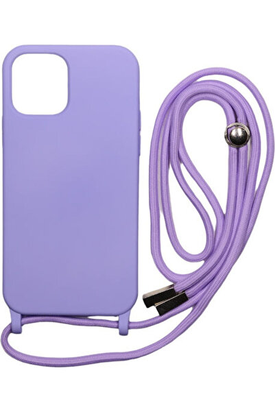 Other Technovo Δαντελένια Πίσω Θήκη Σιλικόνης με Λουράκι Λιλά (iPhone XS Max)