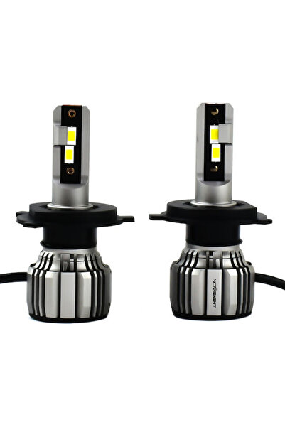 NOVSIGHT Λάμπες Αυτοκινήτου H4 LED 6500K Ψυχρό Λευκό 12V 60W 2 τεμάχια