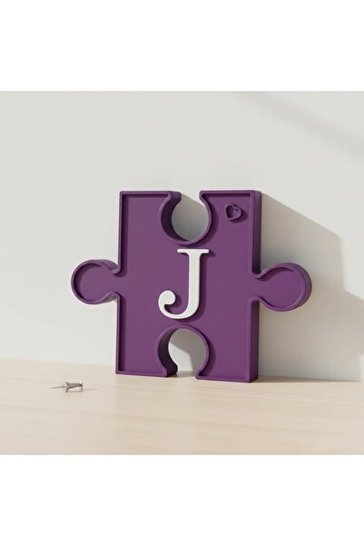OEM Decorațiune de Perete Tip Puzzle Cu Inițială Personalizabilă