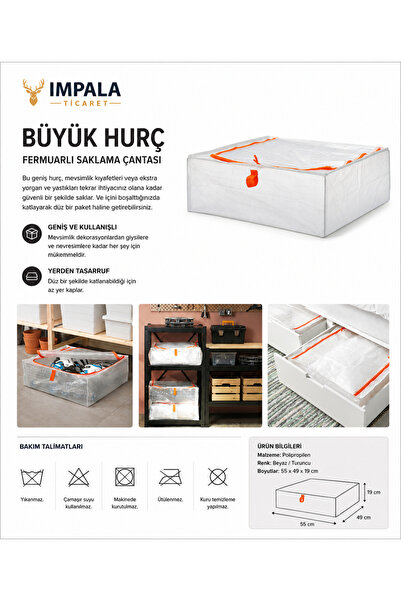 IKEA صندوق، حقيبة تنظيم، 55x49x19 سم