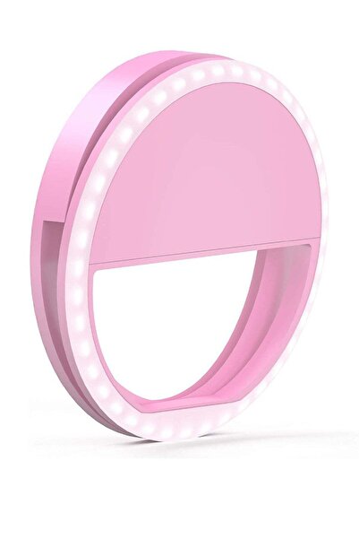 ELTRAZONE Mini Clip-on Smartphone Selfie Ring RGB LED Light Beauty Lamp Built...