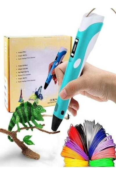ELTRAZONE 3D Printing Pen Multicolour with LCD Display – Compatible with 1.75...