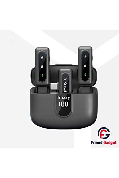 Jmary MW-17 2.4G Wireless Microphone for Mobile | Plug & Play Type-C Clip-On Mic