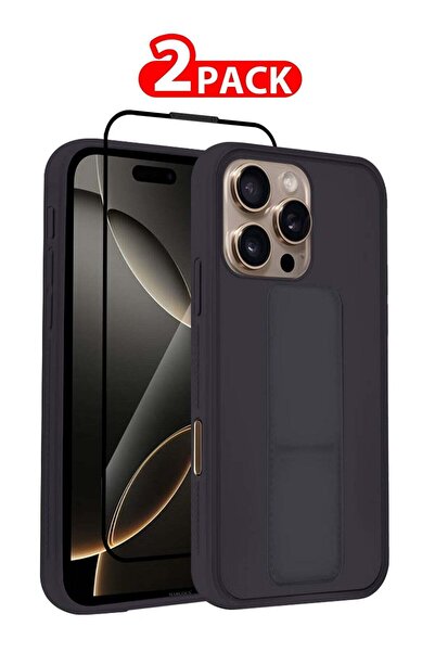 ELTRAZONE 2-Pack Premium PU Leather Case & Screen Protector for iPhone 16 Pro...