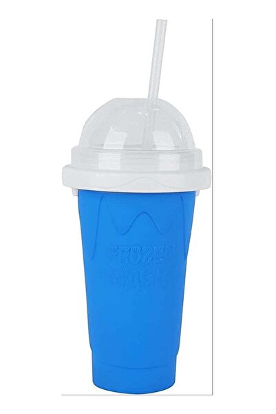 ELTRAZONE Squeeze Cup, Slushy Maker Cup with Straw, Frozen Magic Squeeze Cup ...