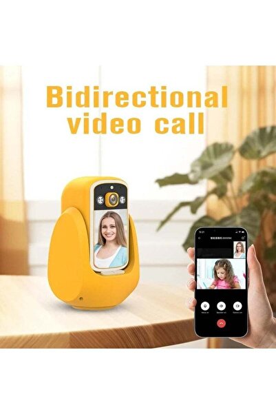 ELTRAZONE Video Call Camera with Screen – WiFi Network, PTZ Control, Two-Way ...