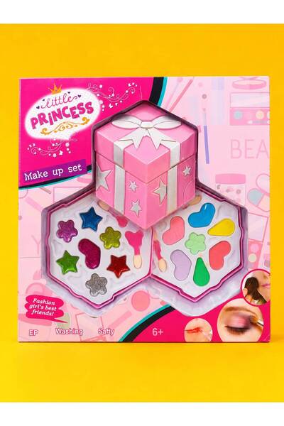 Little Princess sürülebilir yıkanabilir oyuncak makyaj seti make up set