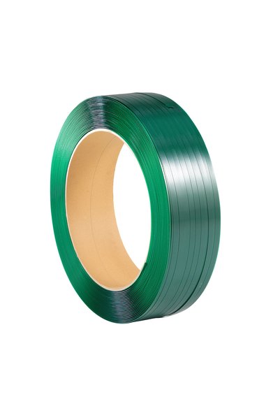 Dalpak Ambalaj 16 mm Yeşil Çember ( Yeşil Polyester Şerit ) + 250 Adet Çember Tokası + Çember Germe Aleti