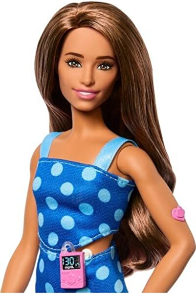 Yıldızan Msa Shop Fashionista Doll with Polka Dot Outfit and Accessories, Typ...