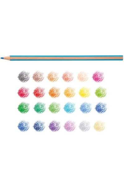 Yıldızan Mht Shop Supercolor Dry Crayons 24 Pack 1153243