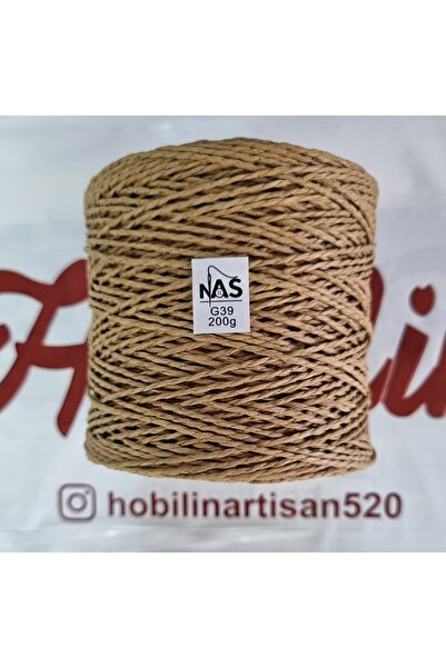 Nas Sarılmış Kağıt İp (Yumuşatılmış Kağıt İp) 175gr-200 gr - G39 Hasır (Kesek...