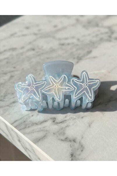 Portakal Esintisi Mariska Star Motif Bone-Looking Buckle