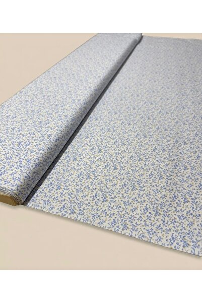 Zümra Baby 100% Cotton Patterned Poplin Fabric - Floral - (50×170cm)