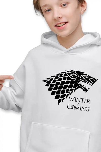 OEM Hanorac Copii Baieti Game of Thrones Winter is Coming House Stark