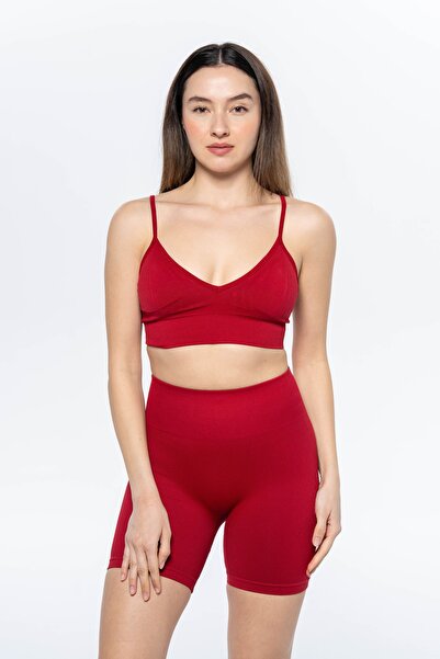 LUVAE Colour Yüksek Bel Toparlayıcı Seamless Dikişsiz İç Göstermez Spor Kadın...