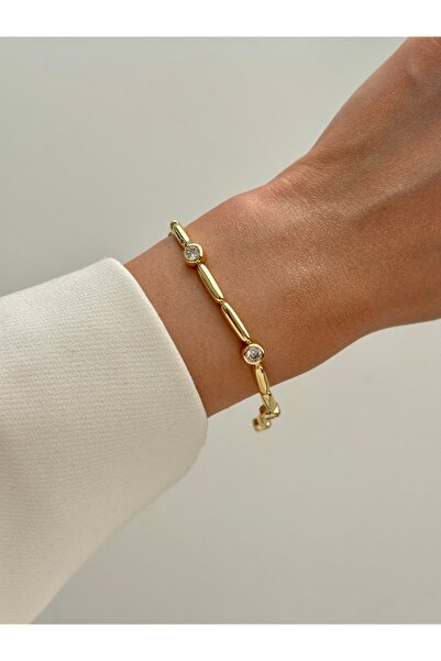 YOUES JEWELRY CM Lux Premium Jeweler Model Bracelet Colorfast Women's Bracelet