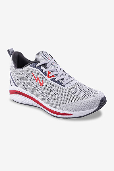 Campus Men CAMP ERIK Memory Foam Lace-Up Running Shoes-Grey