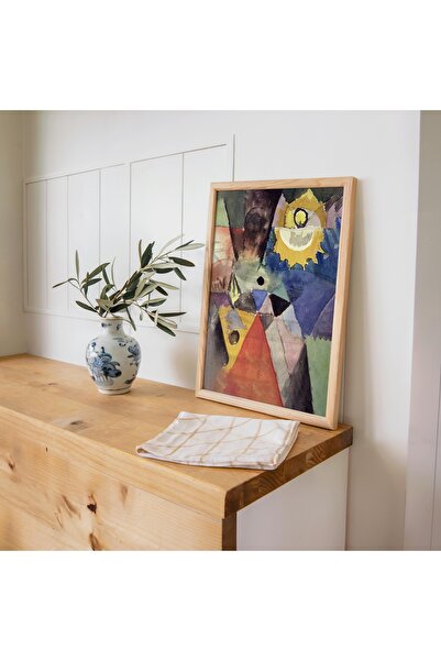 Pegziz Pictură de Paul Klee cu lampa cu gaz (Mit der Gaslampe) |   Decor de p...