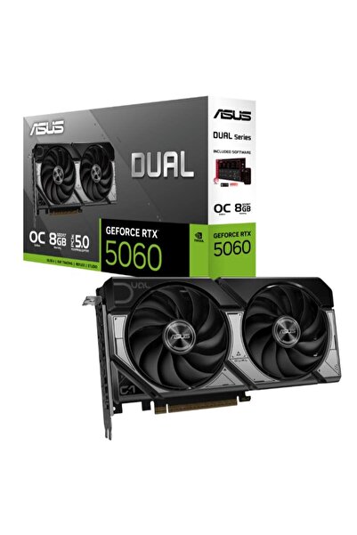Universal Asus Geforce Dual-Rtx5060-O8G 8Gb Gddr7 128Bit 1Xhdmi 3Xdp Graphics...